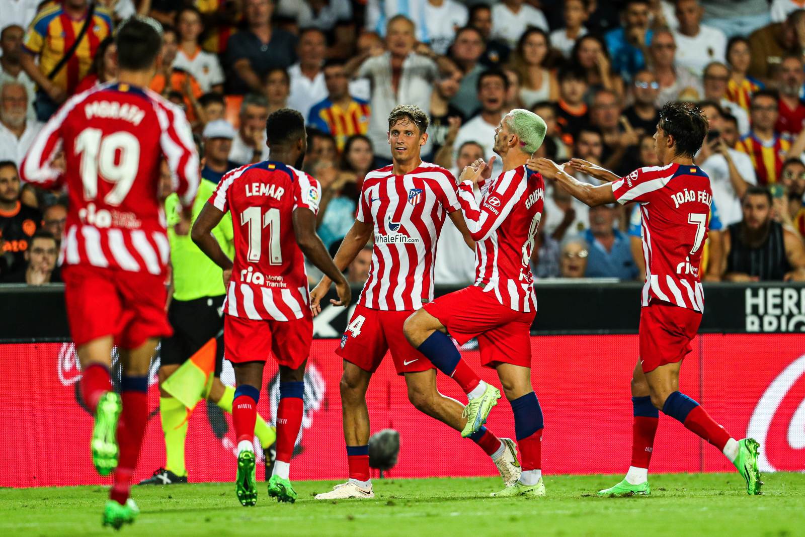 «Атлетико» прошёл «Леванте», забив голы во втором тайме