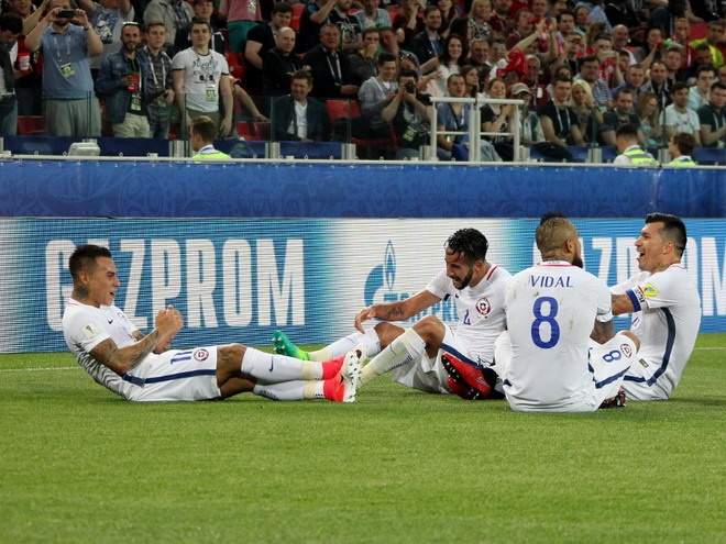 Чилийцы в серии пенальти обыграли португальцев и пробились в финал Кубка конфедераций