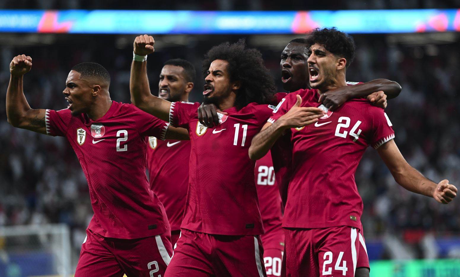 ​Футболист сборной Катара показал фокус прямо во время финала Кубка Азии