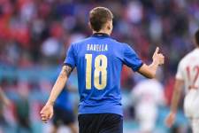 Барелла впервые вышел с капитанской повязкой за сборную Италии