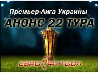 Шанс для чемпиона: анонс матчей 22-го тура украинской Премьер-лиги