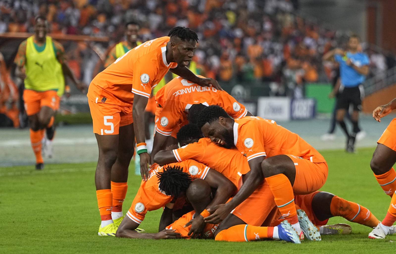 Кесси и Аллер как «слоны» затоптали «суперорлов»: Кот-д'Ивуар дожал Нигерию и выиграл Кубок Африки