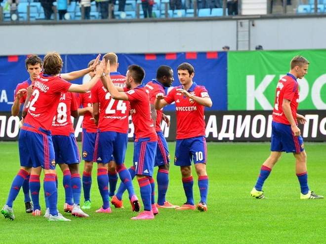 ЦСКА разгромил "Нафту" в товарищеском матче, который прошёл в Австрии