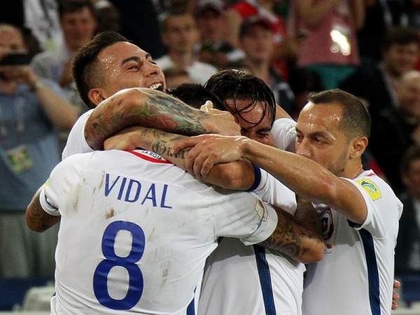 Чилийцы нацелены выйти в полуфинал Кубка конфедераций с первого места в группе