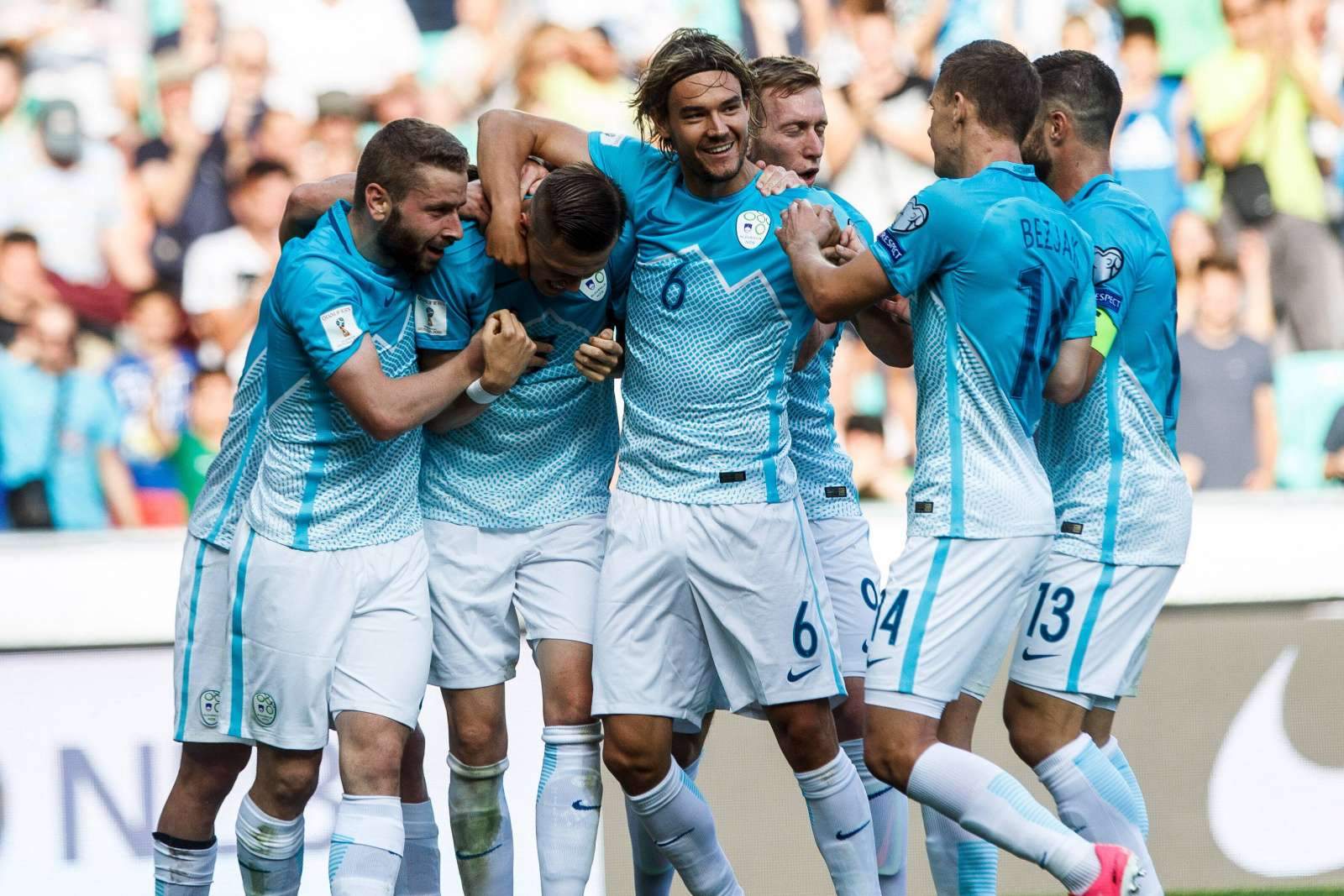 Сборная Казахстана забила первый мяч квалификации Евро, но проиграла Словении