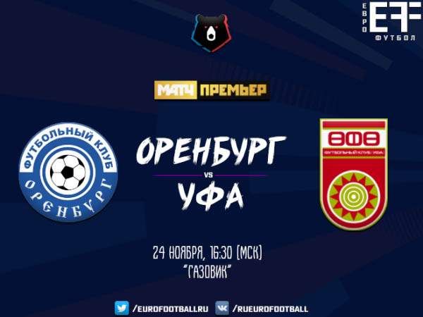 матч премьер оренбург