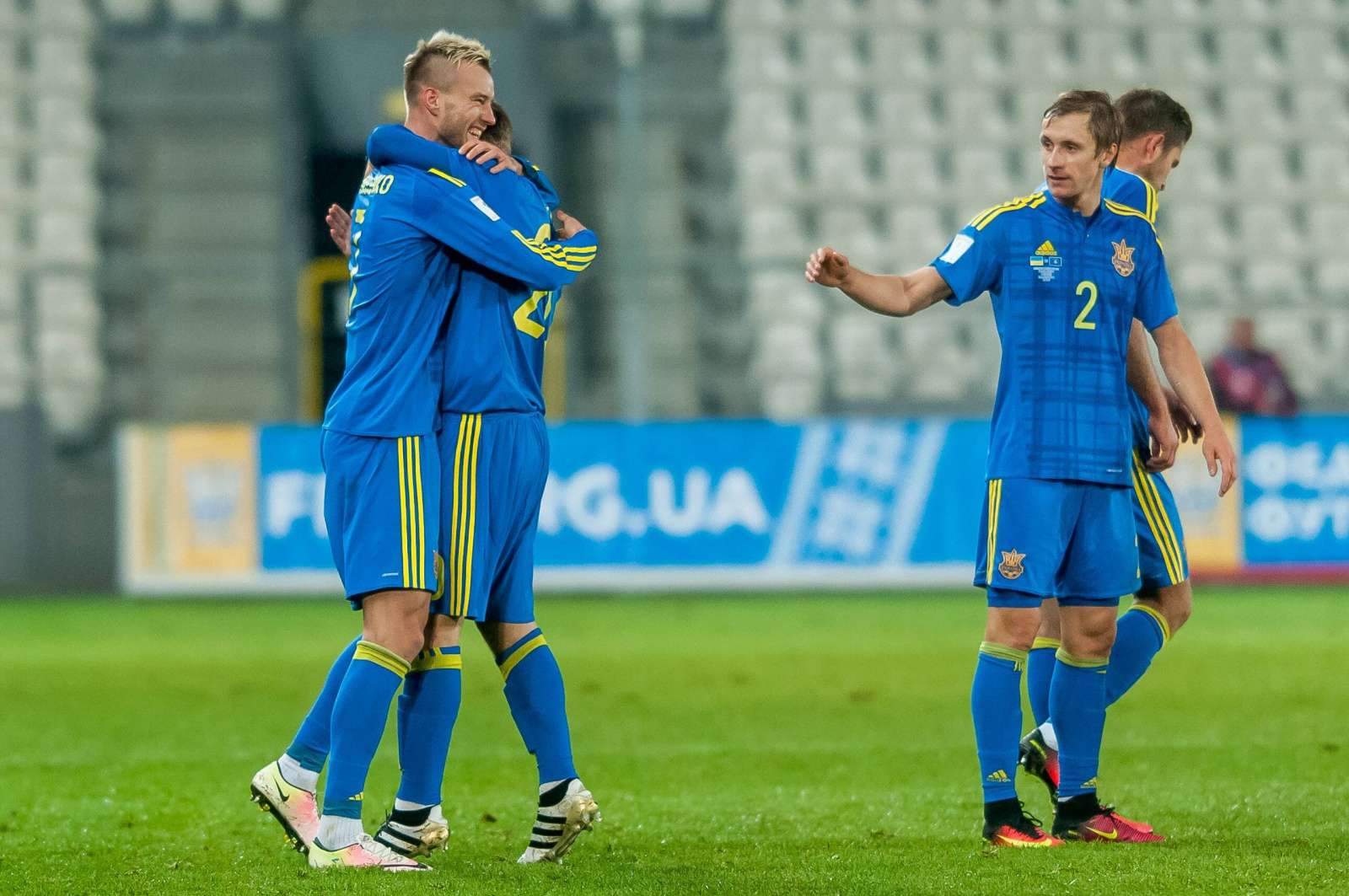 Сборная Украины отыгралась в матче с Ирландией, но потеряла первые очки в Лиге наций