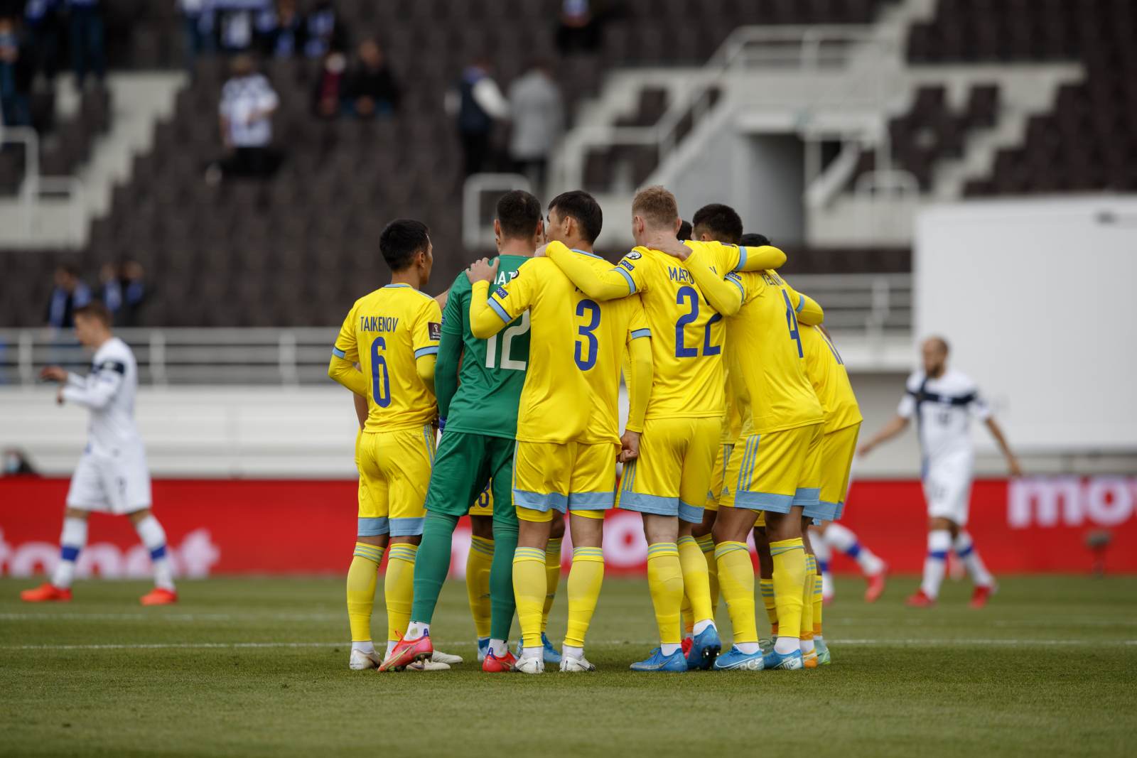 Сборная Казахстана уступила датчанам в ключевом матче