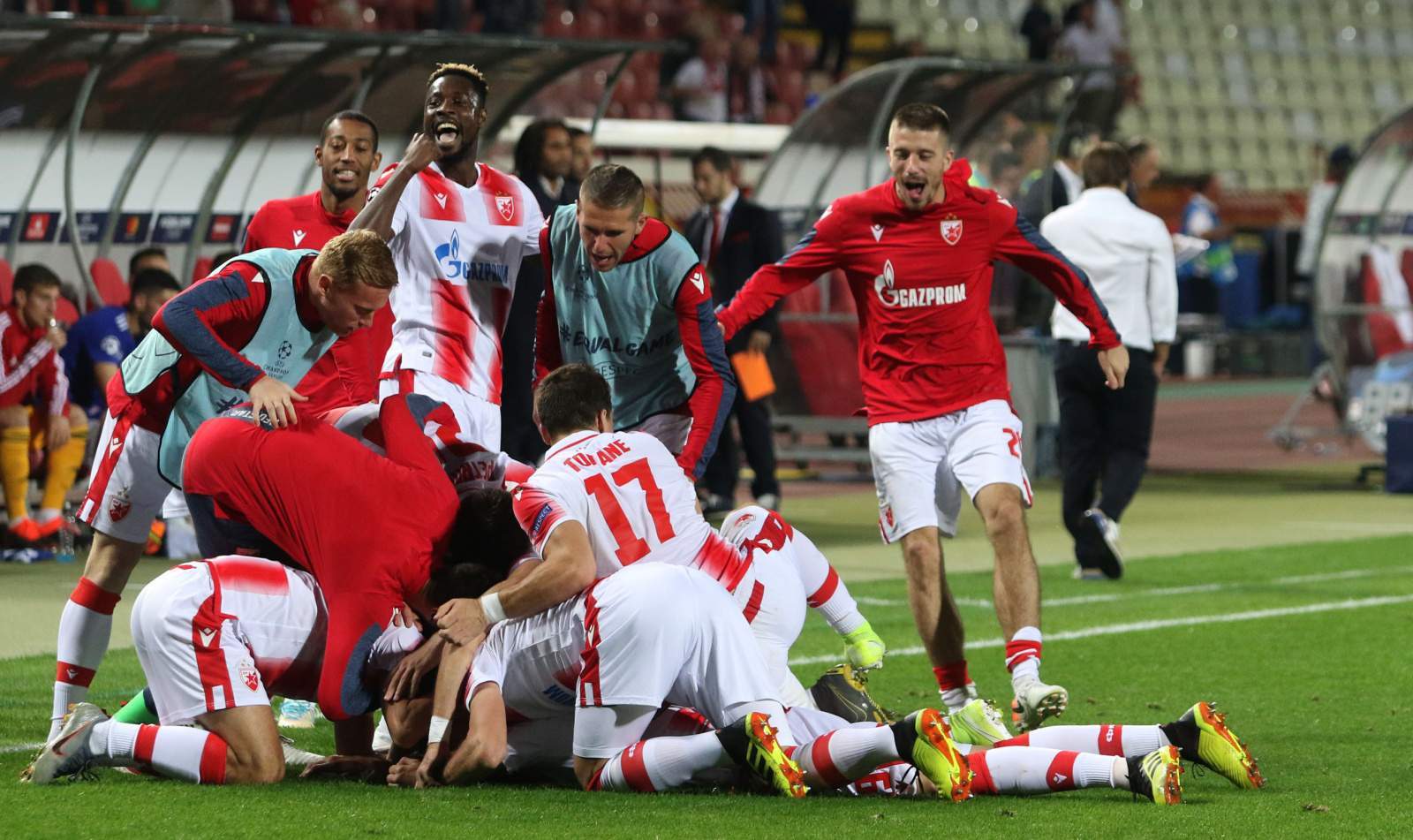 «Црвена Звезда» вышла в финал Кубка Сербии после победы в полуфинале со счётом 8:0