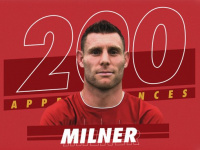 Милнер проводит 200-й матч за «Ливерпуль» в АПЛ