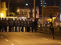 Около стадиона в Куритибе арестованы 14 протестующих