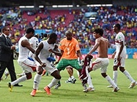 Семь футболистов Коста-Рики отправились на допинг-тест после победы над Италией