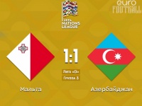 Без моментов, но с голами: Азербайджан сыграл вничью с Мальтой в Лиге наций