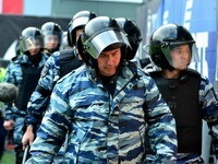 На матче "Спартак" - "Терек" полиция отработает действия перед Кубком конфедераций