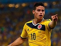 Хамес Родригес выводит Колумбию в четвертьфинал чемпионата мира