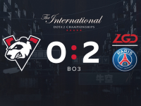 Команда "ПСЖ" по Dota 2 переиграла российскую Virtus.pro в плей-офф The International 2019