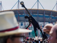 В Португалии открыли памятник сэйву Руи Патрисиу в финале Евро-2016