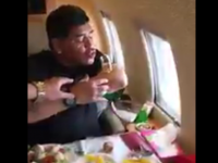 Как Марадона развлекался с алкоголем в самолете над Россией