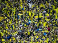 В Швеции прервали матч из-за пиротехники