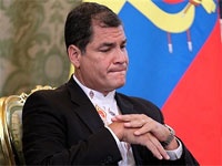 Президент Эквадора Корреа сократил рабочий день в стране из-за матча национальной команды