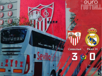 "Севилья" разгромила мадридский "Реал" в центральном матче тура