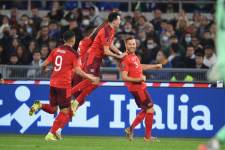 Сборная Швейцарии перевернула ход матча с сербами и забила в третий раз