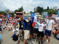 Болельщики из Коста-Рики и Сербии устроили праздник в Самаре
