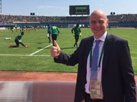 Сорокин: "Инфантино - подлинный лидер ФИФА"